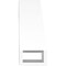 Ekena Millwork 3-in. W x 8-in. D x 8-in. H Westlake Architectural Grade PVC Knee Brace BRCP03X08X08WTL - alternate 4